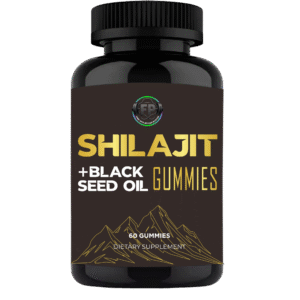 Shilajit +Black Seed Oil Gummies