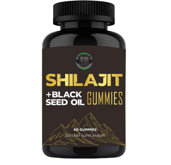 Shilajit +Black Seed Oil Gummies